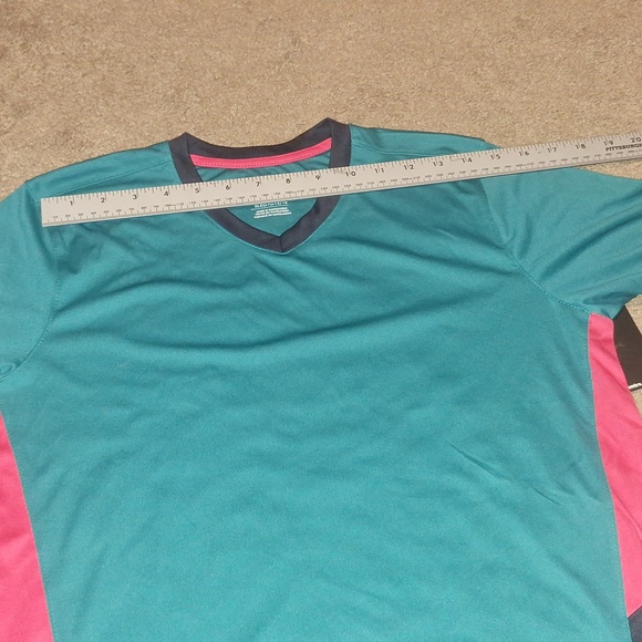 NWT/Turquoises with pink design kids tshirts size XL 14/16/ - Picture 10 of 11